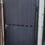 Sheeted Metal Pedestrian Gate