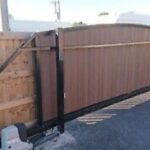 Sheeted Metal Pedestrian Gate