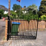 Metal Driveway Gate