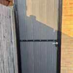 Sheeted Metal Pedestrian Gate