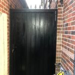 Sheeted Metal Gates